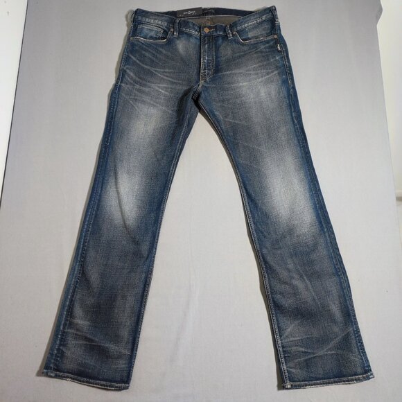 NWT Silver Jeans men's size W38/L36 indigo blue Zac relaxed fit straight leg - Picture 1 of 14